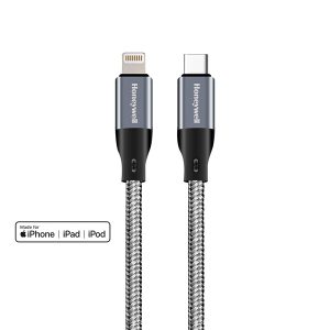 کابل تبدیل USB-C به لایتنینگ هانیول مدل HC000040 طول 1.2 متر